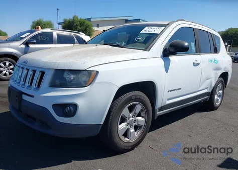 2014 Jeep Compass Sport from USA, damaged, VIN 1C4NJCBA0ED587374